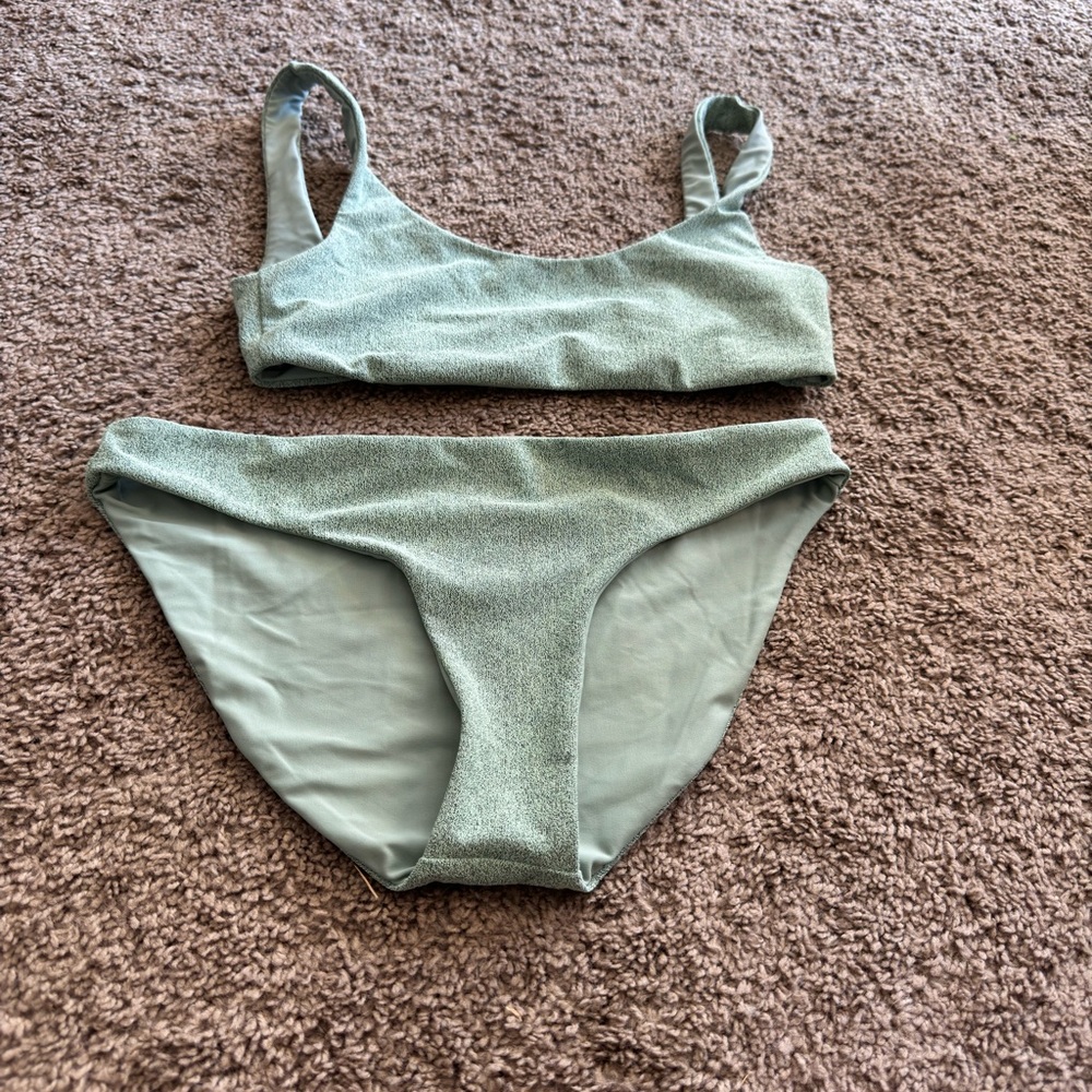 Women's Green Bikini Set